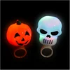 Interesting products 2018 led flashing halloween pumpkin ring