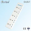 SASO 1.5mm copper cable, fuse BS UK plug, 13A extension cord