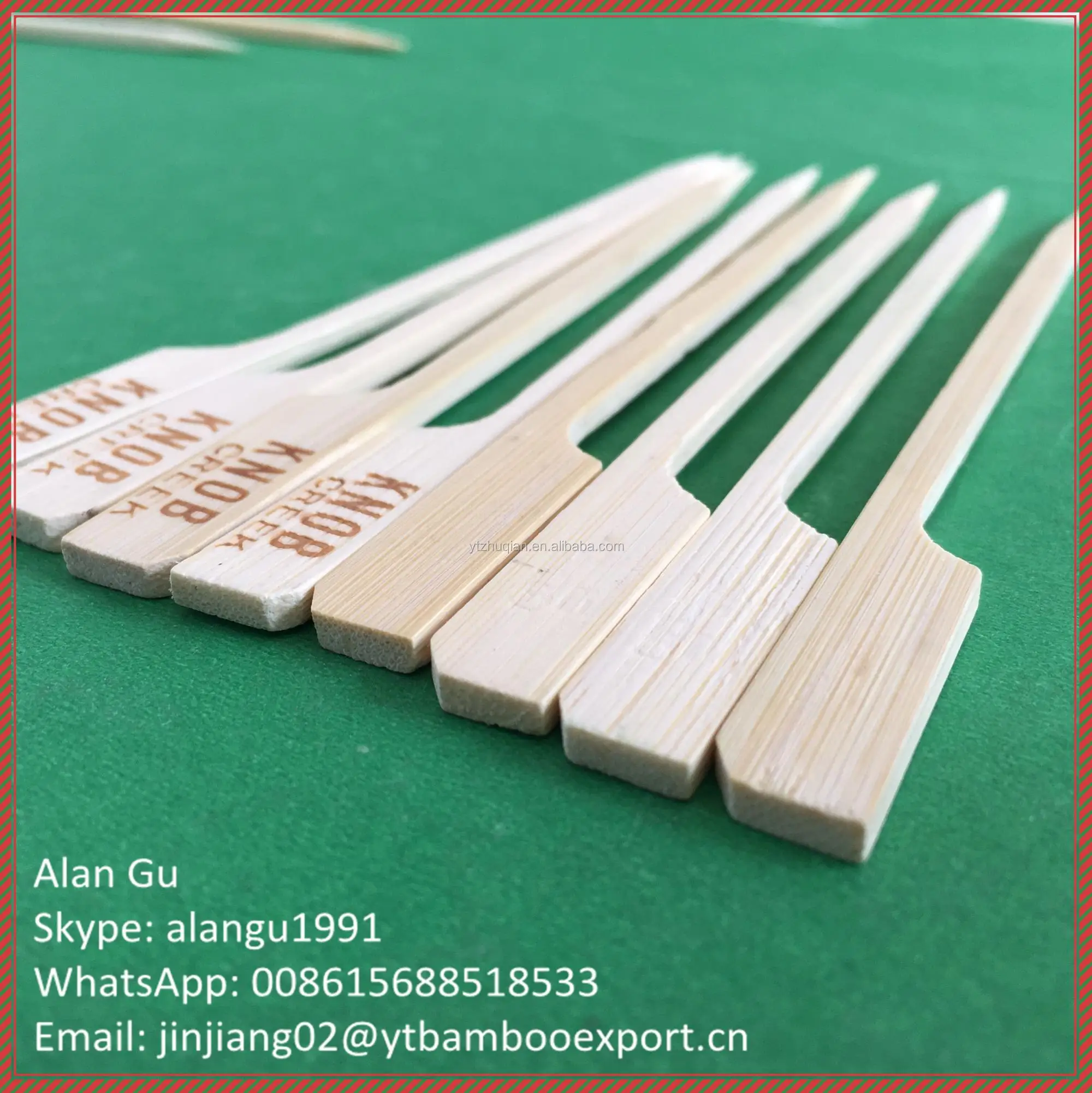 Flexible Bamboo Sticks,Bbq Bamboo Skewers With Handle Buy Bamboo