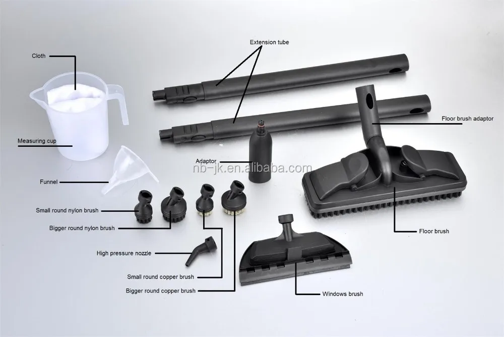 
1500W stainless hevy duty high pressure industrial steam cleaner for car 