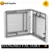 outdoor plastic folding rectangular HDPE table