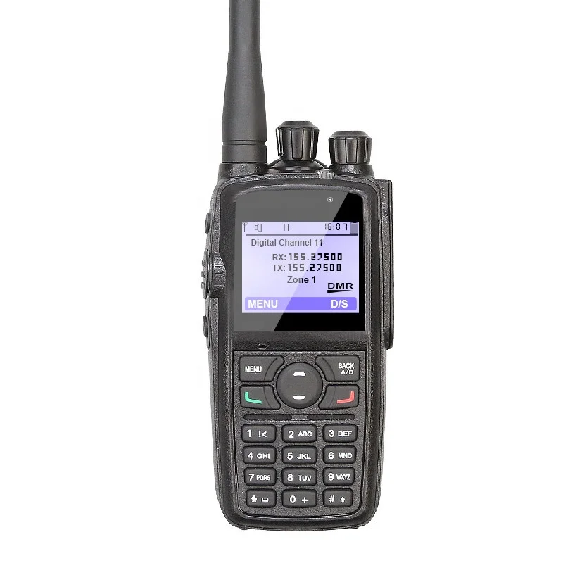 

TopSale TS-D8600R UHF VHF Optional DMR Ham Radio with GPS 5W,talkie walkie dmr Wholesale from China, Black