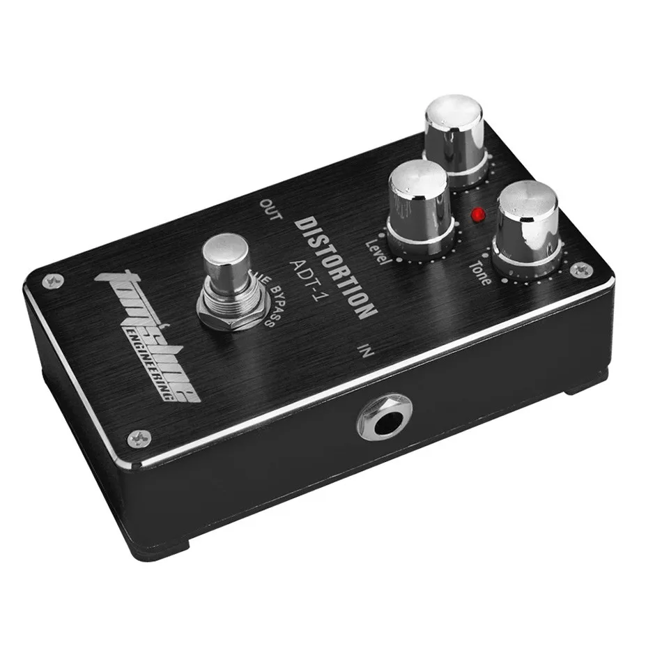 Aroma Adt1 Distortion Electric Guitar Pedal Aluminum Alloy Housing