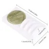 Reusable Acrylic pallet for Jade Stone and eyelash extension Glue Holder tools