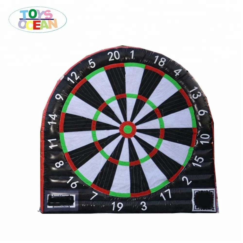 

4X4m Giant inflatable soccer dart board games for indoor outdoor