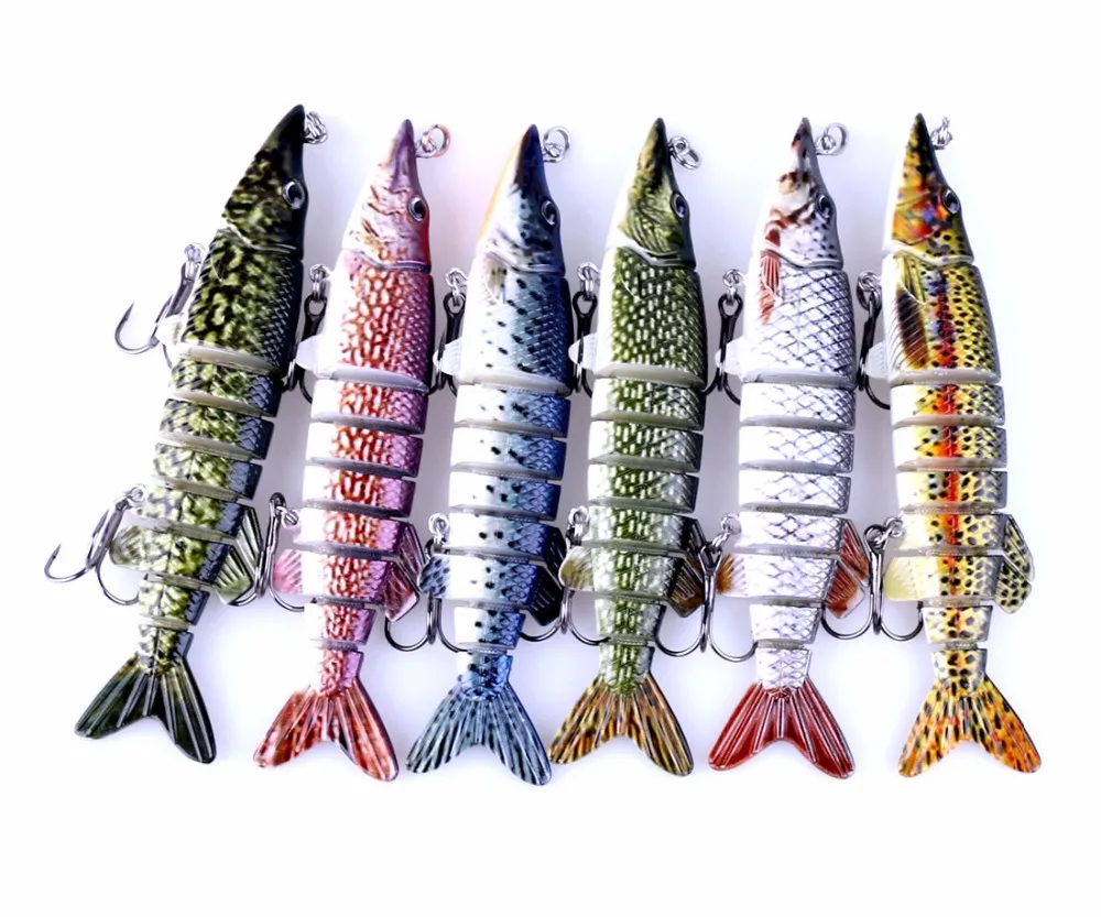 Hard Lure Multi Jointed Fishing Lure 20g 12.7cm Pesca Jointed Lures