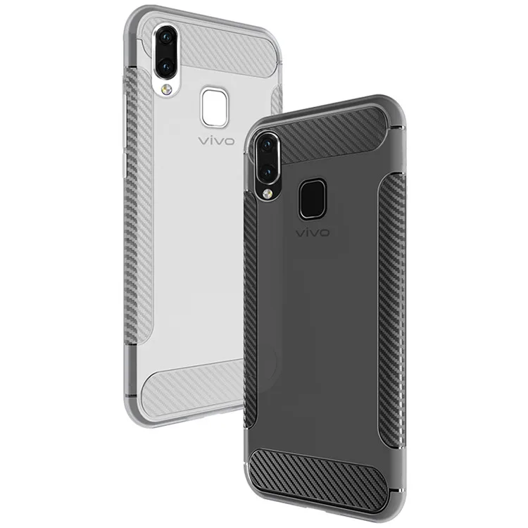 Nonslip Soft Tpu Business Shock Proof Mobile Phone Case Cover For Vivo