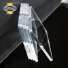 JINBAO custom PMMA high transparent 3mm plastic plate laser processing custom plate