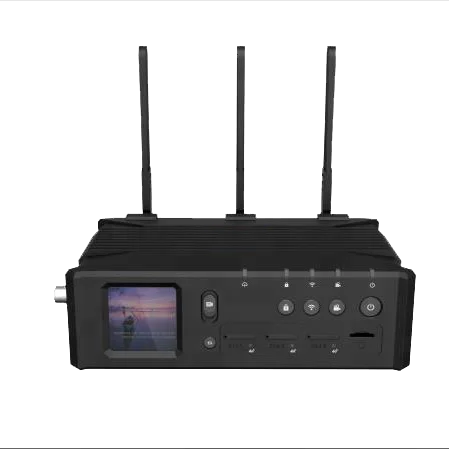 

Outdoor Wireless Video Encoder 3G/4G Bonding HDMI/SDI/1080P/H.265+2TB Storage Space Mine Q8 Streaming Encoder