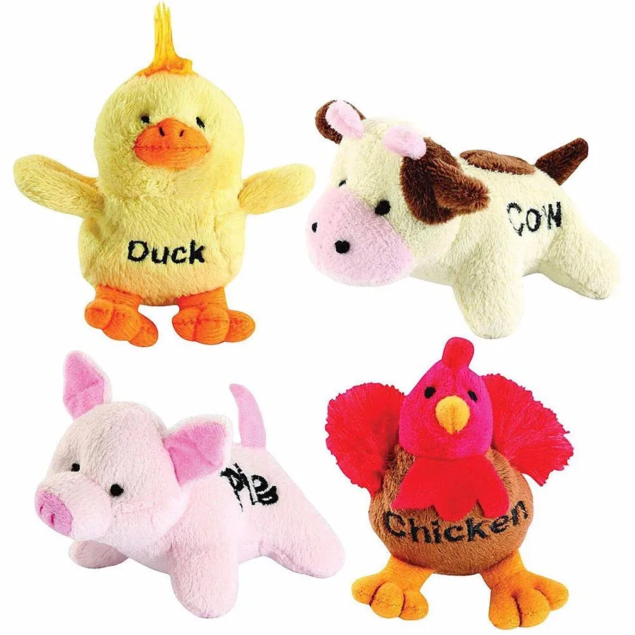 A301 Farm Animals Play Set House Toys Stuffed With Sounds Carrier Set