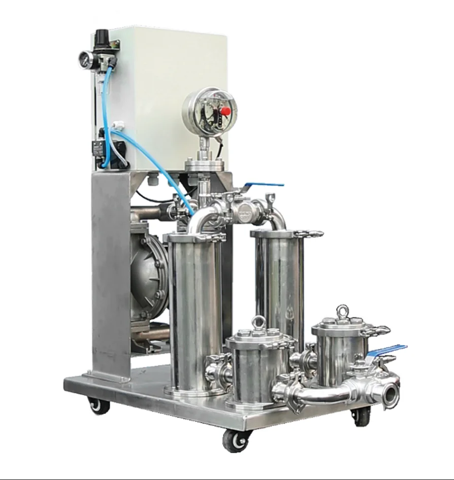 Filtering Iron And Impurities Belt Filter Press Lithium Iron Battery