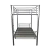 Cheap adult metal commercial big lots home furniture full iron girls dormitory double decker bunk beds with stairs