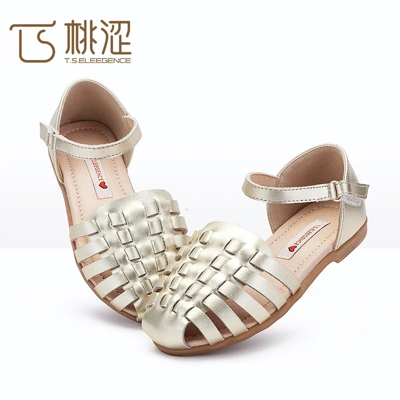 Cuir 2017 Plat On Enfant Nouveau En Gros Enfant sandale Été Buy Sandale Product Cuir sandale lKJTF13c