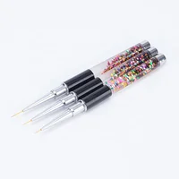 

GUYO New Product Ideas 2018 Sequin Liquid Glitter Handle Nail Liner Brush