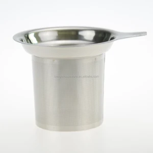 promotional tea infuser steeper strainer with handle tea infuser stainless steel 304