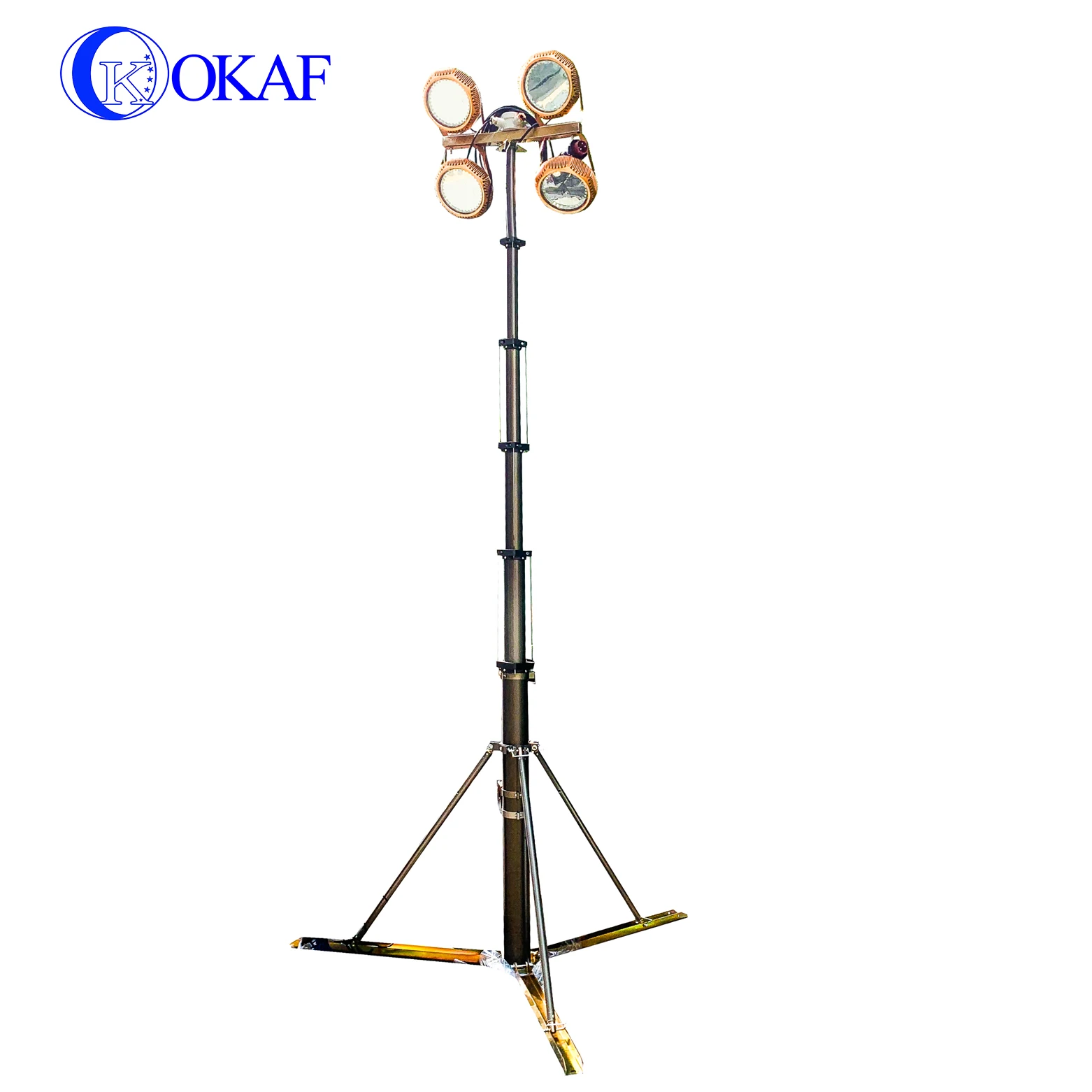 Portable 3-20m Pneumastic Telescopic Mast Light Balloon Led Light Tower ...