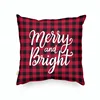 Wholesale Sofa Throw Custom Design Printed Merry Christmas Pillow