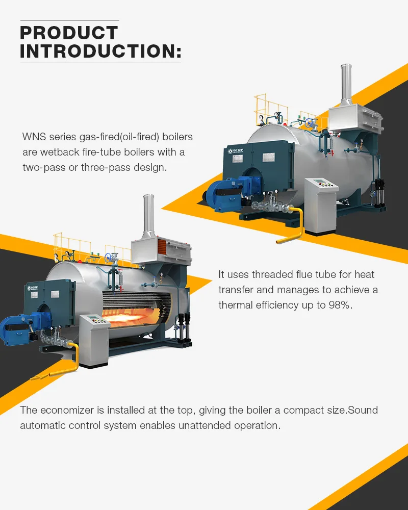 Wns Industrial Use Natural Gas Lpg Fired Steamer Boiler Buy Steam