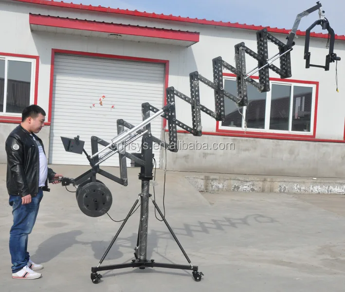 

Telescopic Camera Jib Be Used By DV/DSLR/EX/Professional/Broadcast Cameras, Black