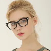 

SHINELOT M0124 New Fashion Men women Optical Glasses Frame High Quality Metal Vintage Eyeglasses Eyewear For Male Female