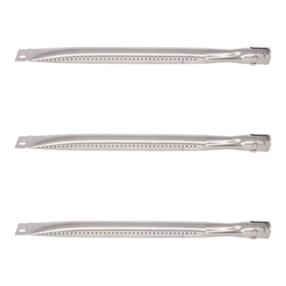 XIDENGLONG WJ251(3-Pack) for Sunbeam,Nexgrill,Grill Master 720-0697 Gas Grill 4pack Stainless Steel Burners(Grill Burner)