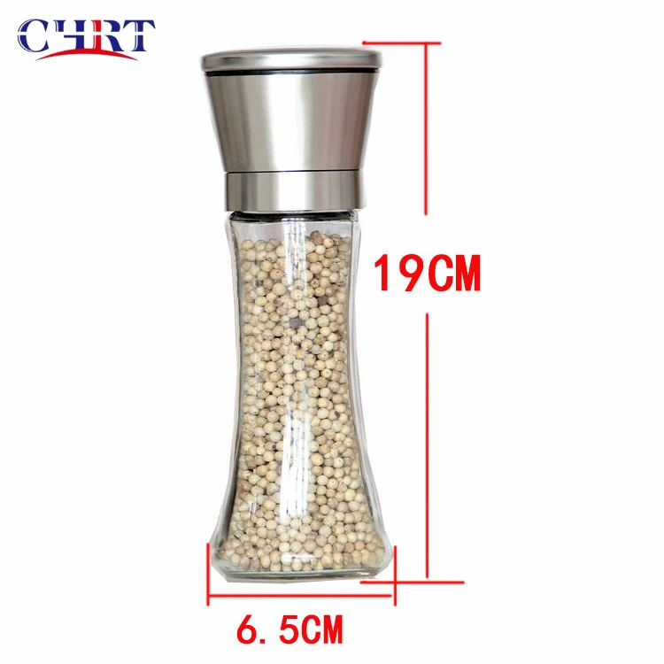 Chrt Hand Manual Kitchen Gadgets Portable Shaker Seasoning Bottle Ceramic Core  Salt Mill Spice Crusher Pepper Grinder