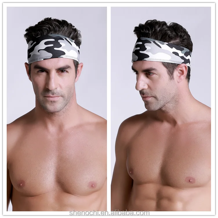 Elastic Headband Hair Men, Elastic Men Headband Hairband