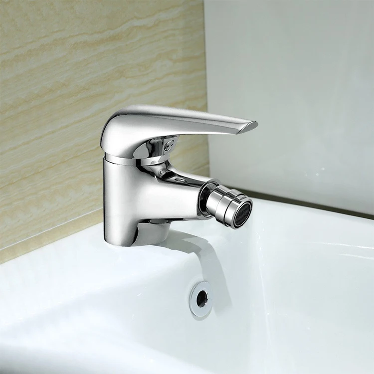 
Modern design bathroom italian style single lever zinc soft spray bidet faucet 