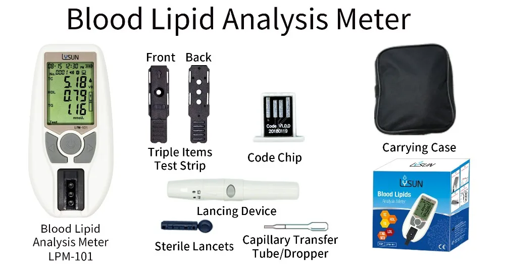 Multi-function Analyzer Lipid analysis meter/ cholesterol ...