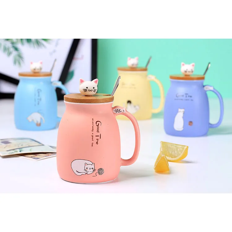 ceramic cat coffee mugs