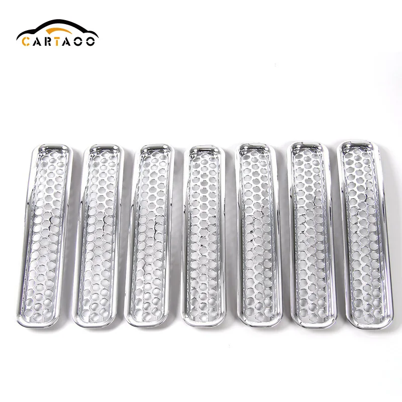 China Wholesale Silver Front Grille Trim Safety Decorative Cover For Jeep  Wrangler Tj 1997-2006 Car Accessories - Buy Car Accessories.,Car Safety  Accessories,Wholesale Car Accessories Product on 