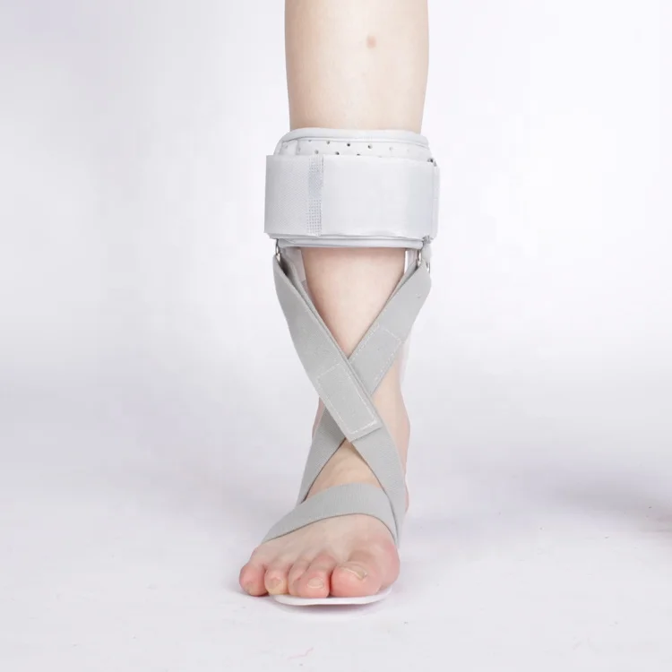 

Soft Plantar Faciitis Brace Dorsal Night Splint Ankle Foot Drop Orthosis Splint for pain relief, White