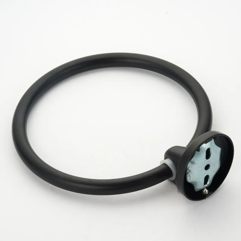 
Bathroom Wall Mount Shower Organization Oil Rubbed Bronze Towel Ring 