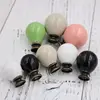 Wholesale Decorative Colorful Round Ceramic Knobs and Cabinet Handle for Kitchen