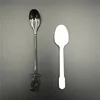 GC10 factory 3.2g food safe PP flatware utensils disposable plastic long soda spoon custom ice cream spoon for dessert and party