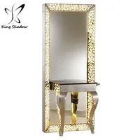 

2018 hot sale good quality Styling Station cosmetic mirror wall mirror led mirror