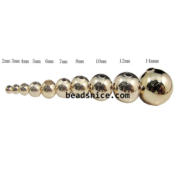 

Beadsnice ID 26034 Ion plating 18k gold -plated jewelry beads wholesale
