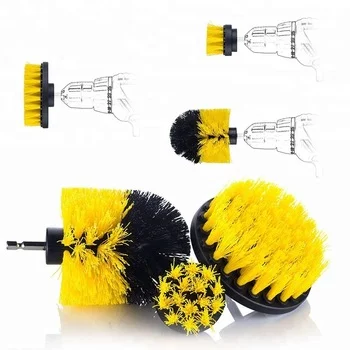 
3pcs Set Power drill cleaning brush set for carpet cleaning brush for drill 