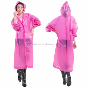 casaco capa de chuva feminino