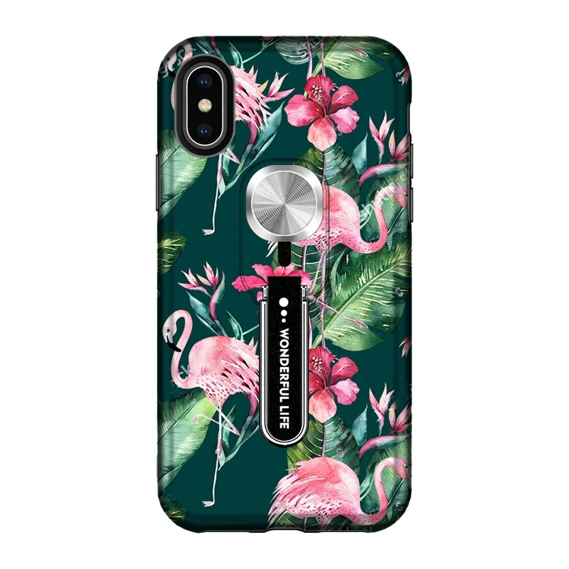 

for phone case iphone custom Magnetic 3d printing 2 in 1 phone case for iphone x, Blue/red/yellow/purple/pink/green