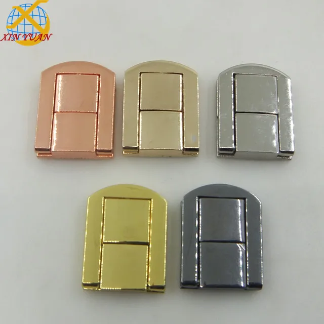

Factory Price 24*31mm Square Lock Metal Clasp for Box