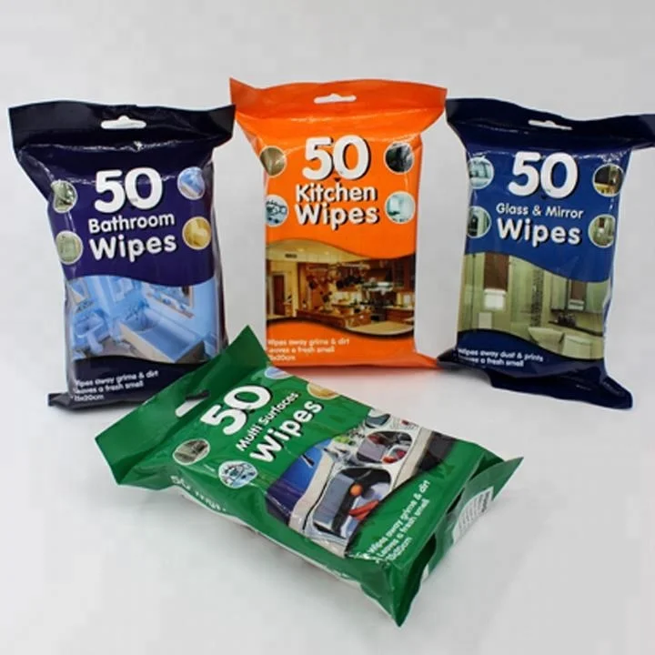 

Functional Wet Wipes/pet wipe household wipe /Non-alcoholic Cleaning Wet Wipes