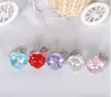 Heart shaped Crystal Keychain Ring