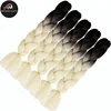 Wendy Hair Popular Colorful Synthetic x presion Synthetic Hair For Braiding, Braids For Black Women, 24inch