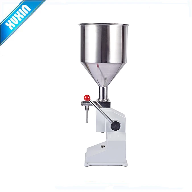 Food filling machine Manual hand pressure stainless paste dispensing liquid packaging equipment sold cream machine 5~ 50ml