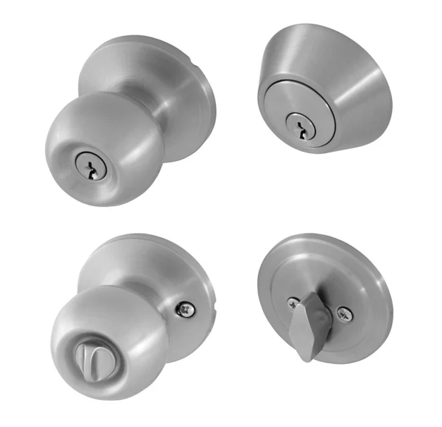 Customized American Traditional Heavy Dead Bolt Combo Set Handle Door Knob Locktsa 3dial Combo