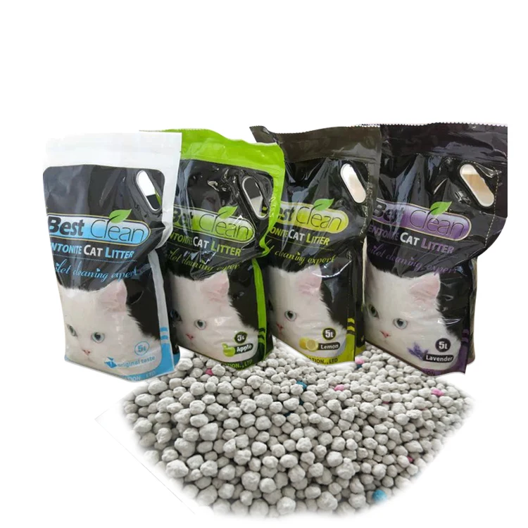 
Sanitary Premium Good Clumping Bentonite Eco-Friendly Cat Litter Ball 