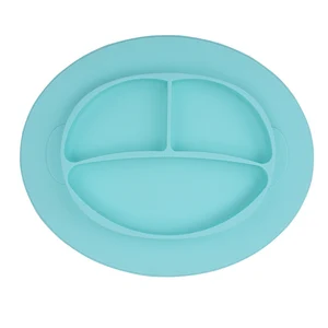 Image of baby food eating dinner mat silicone kids placemat bowls with suction to table silicone placemat for kids
