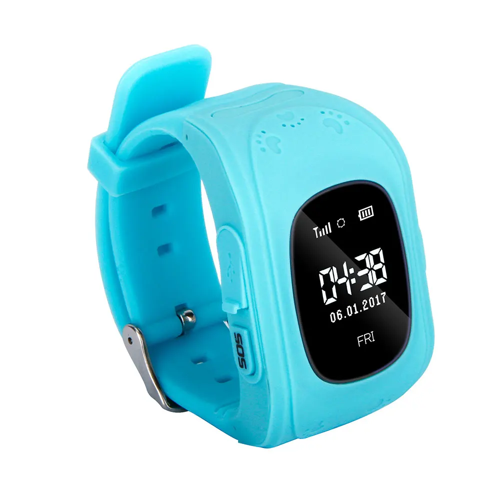 

Q50 Smart Kids Watch For Baby Child With GPS Tracker SOS Call, Black;blue;green;pink;purple;white