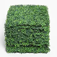 

Artificial Boxwood Hedges Panels, Faux Grass Wall, Shrubs Bushes Backdrop, Garden Privacy Screen Fence Decoration, Pack of 12pcs